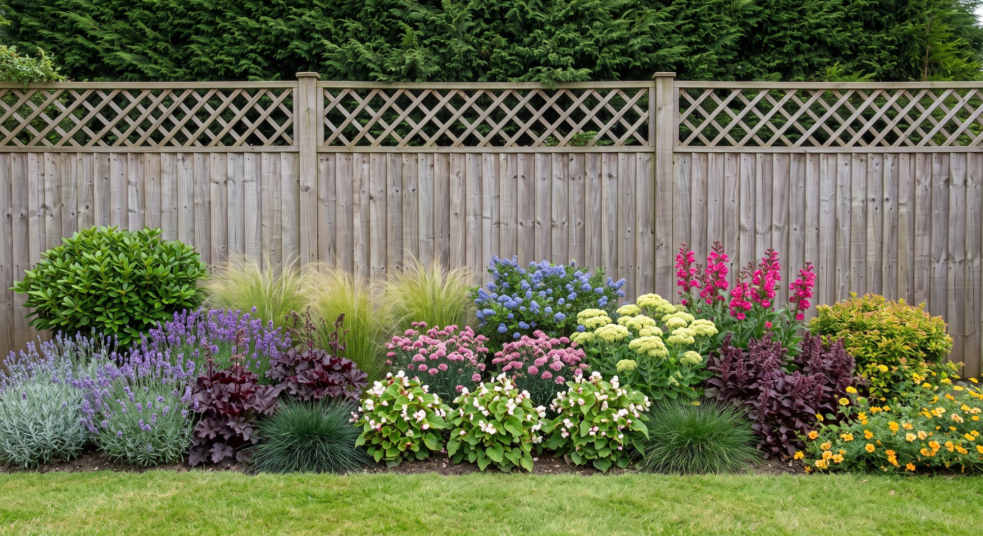 Evergreen Border